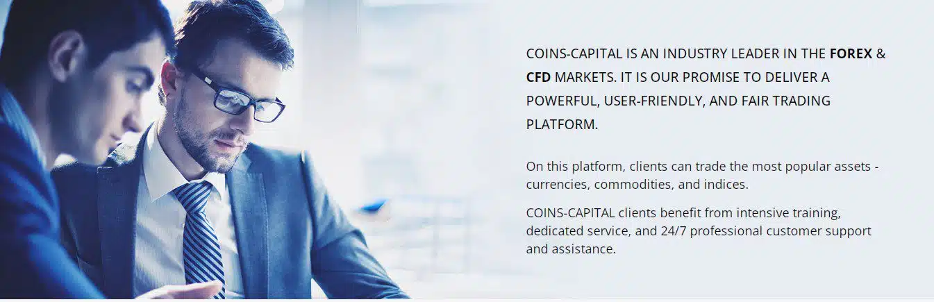 Coins Capital trading toolkit