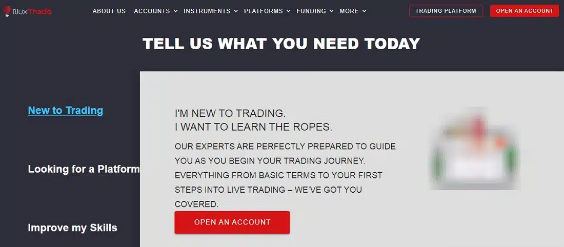 NuTrade New Trading