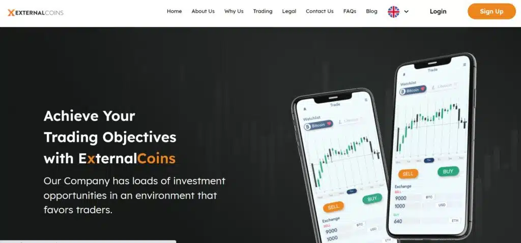 External Coins website