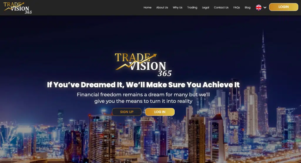TradeVision365 trading pltform