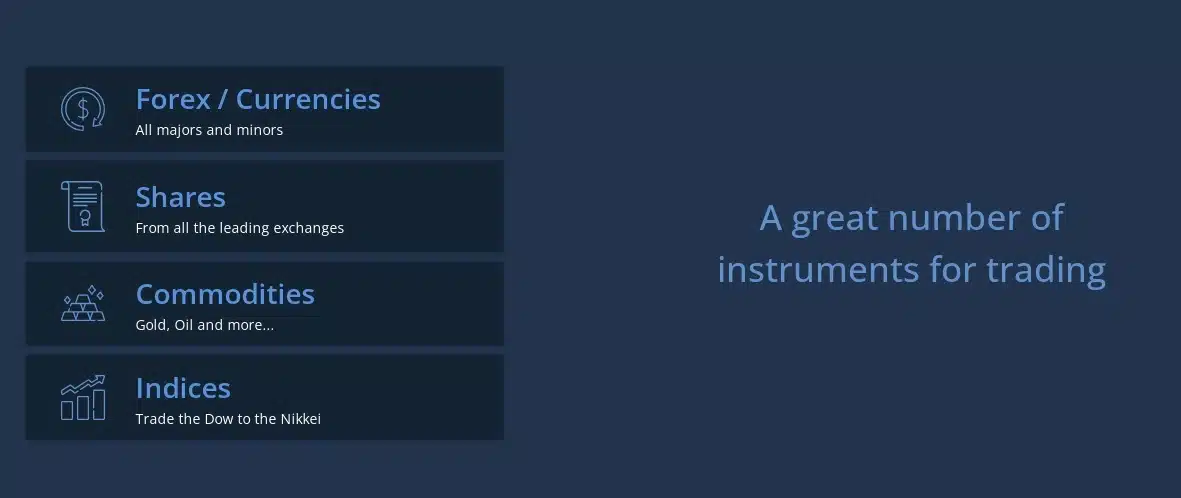 Alterspots Trading Instruments