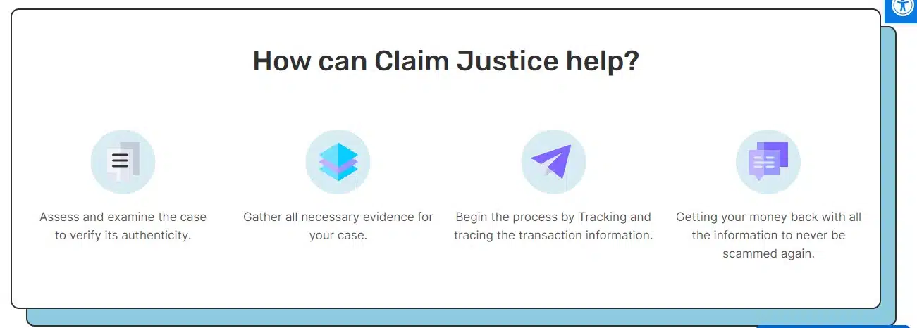 Claim Justice Funds Recovery Process