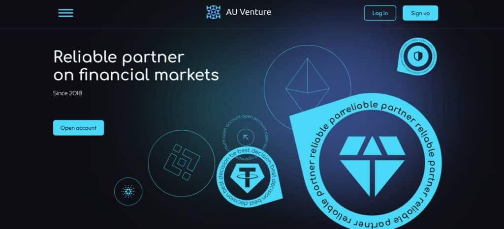 AUventure website