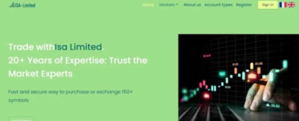 Isa Limited website Isa Limited website