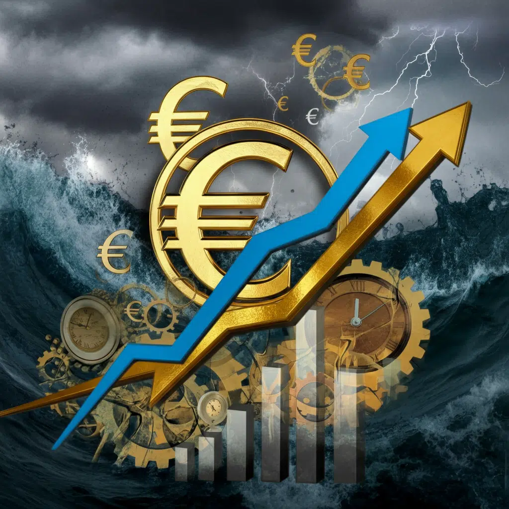 Eurozone Inflation Sees an Uptick as Economic Pressures Persist