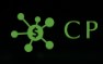 Logo with a green molecular icon followed by the letters CP.