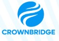 CrownBridge logo: blue circular emblem with a white swoosh above the word CrownBridge.