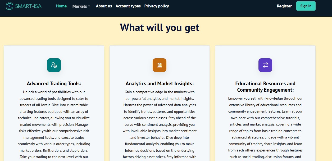 Smart-ISA Trading Tools Smart-ISA Trading Tools